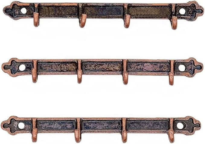 3Pcs Brown 1/12 Miniature Coat Rack Dollhouse Decoration Accessories