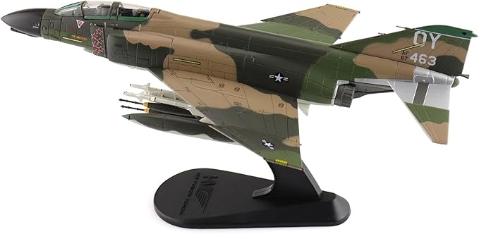 Hobby Master | 1:72 Scale Diecast Military Aircraft Replica | F-4D Phantom II MIG Killer 66-7463, 665th TFS, 432nd TRW, Thailand, Oct 1972 | Model HA19073