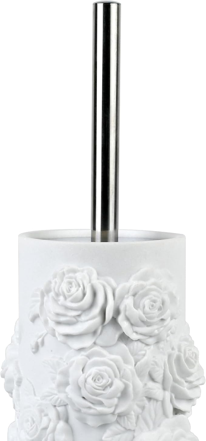 Indecor Home Toilet Brush and Holder Set for Bathroom, Stylish and Durable Cleaning Tool with Modern Design, Compact for Efficient Cleaning