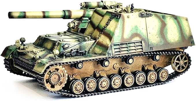 Motor city classics Dragon Armor | 1:72 Scale Military Resin | German Late Production Sd. Kfz. 165 Hummel Self-Propelled Howitzer | Model 63178