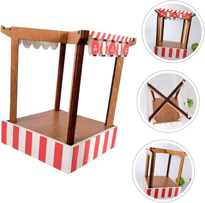 DECHOUS Lovely House Decor Realistic Miniature Model for Doll Supplies for Living Room Bedroom Dining Room Chic Design for Summer Party Miniature Adornment for Scenes