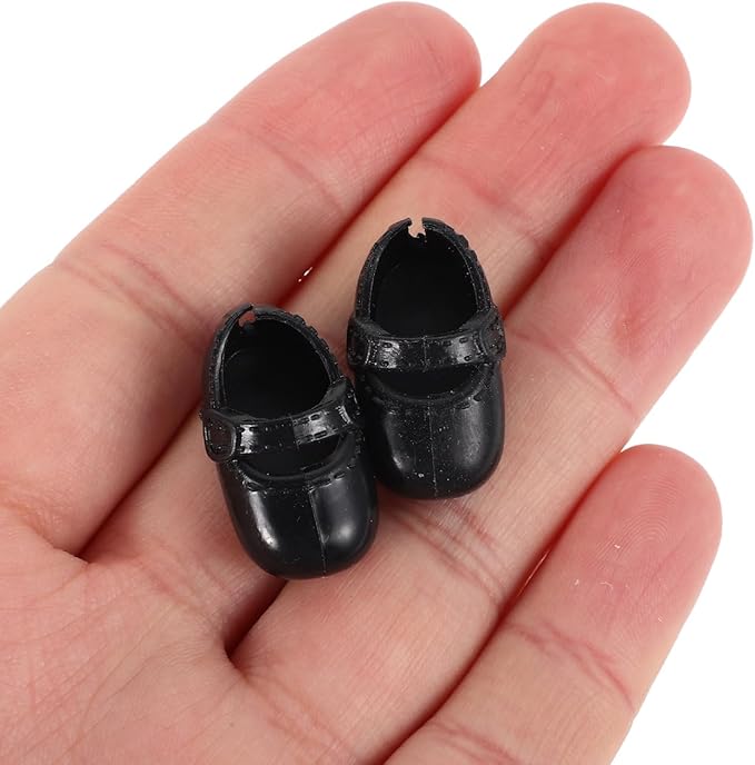 KESYOO 17cm Doll House Shoes 8 Pairs Mini Flat Shoes for Dollhouse Adornments Toy Home Decor