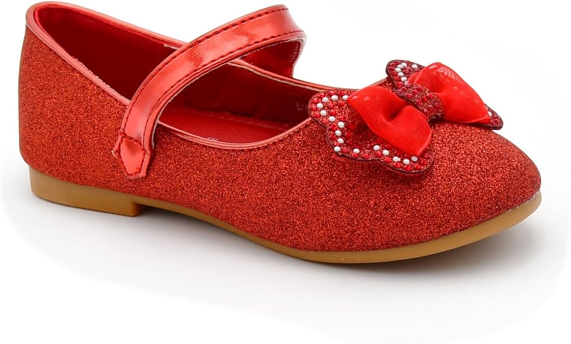 Nova Utopia Toddler Little Girls Ballet Flat Shoes