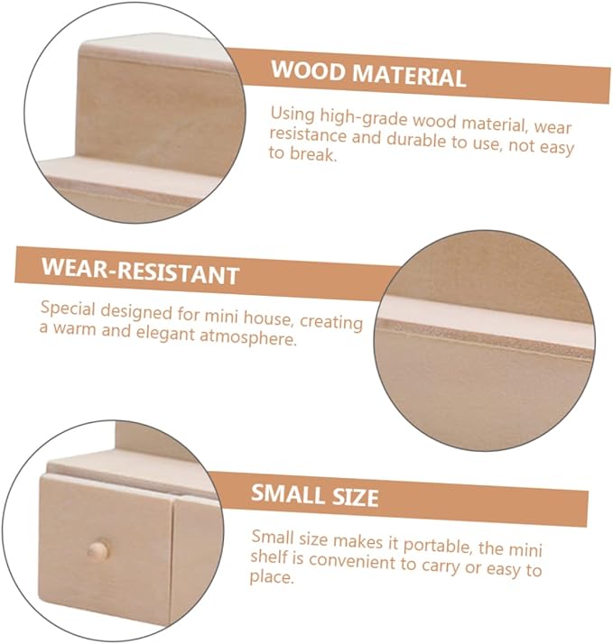 Dollhouse Adorable Wear Resistant Accessory for Mini House Decor Creative DIY Mini House Decoration