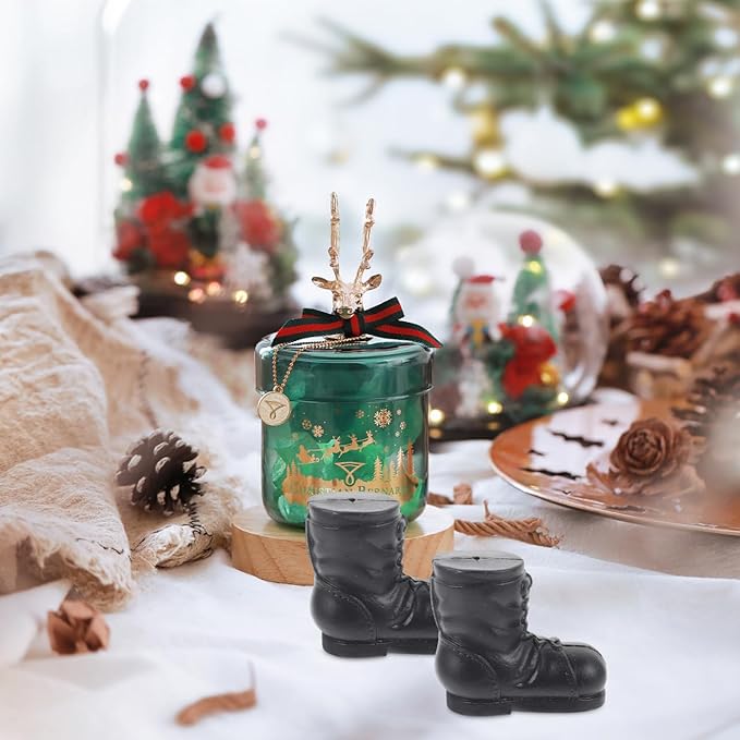 IMIKEYA Santa Boots Decor 10PCS Christmas Santa Accessories for Party Favors DIY