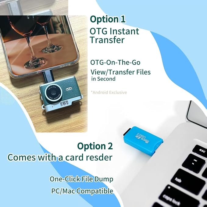 SUMUYO Mini Keychain Camera,1080P Tiny Digital Camera,Pocket Video Recorder with 32GB Card,Fun Funny Gifts for Kids & Adults Stocking Stuffers for Travel,Birthdays Gadgets (Green)