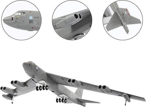 1/200 Scale B-52 Attack Plane Metal Fighter Military Model Fairchild Republic Diecast Plane Model for Commemorate Collection or Gifts