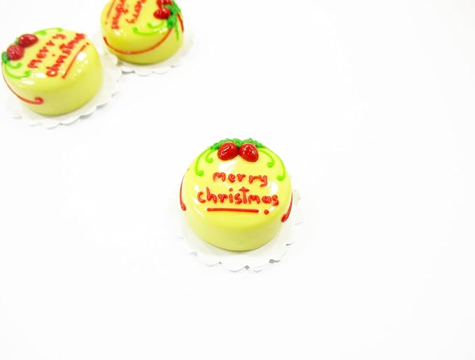 Dollhouse Food Supply 1 Cake 2 cm Christmas Seasonal Dollhouse Miniature 14930
