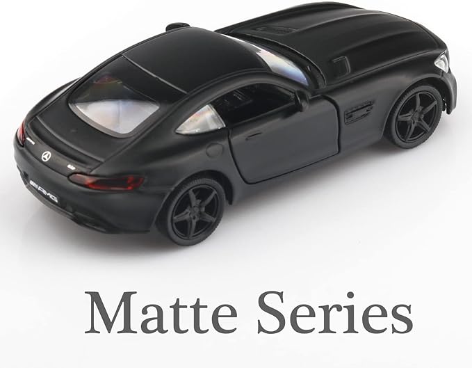 1/36 Scale Mercedes Benz AMG GTS Diecast Cars Models,Pull Back Vehicles Toy Cars,Cars Gifts for Boys Girls (Black)