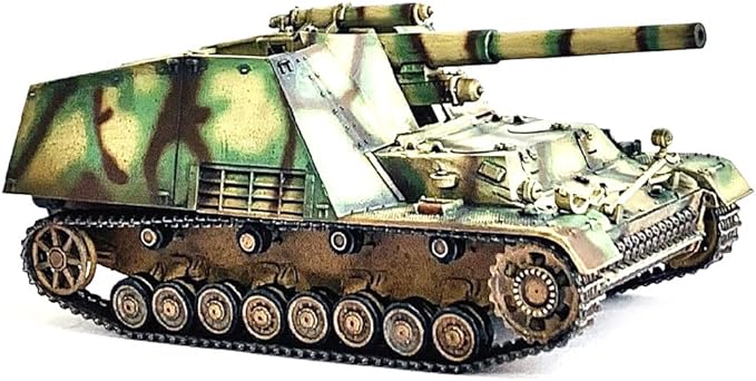 Motor city classics Dragon Armor | 1:72 Scale Military Resin | German Late Production Sd. Kfz. 165 Hummel Self-Propelled Howitzer | Model 63178
