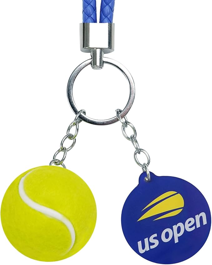 WILMIN Mini Tennis ball Keychain, Grand Slam Style