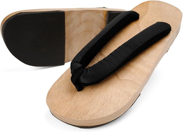 Cutey May Japanese Wooden Clogs Geta Slippers