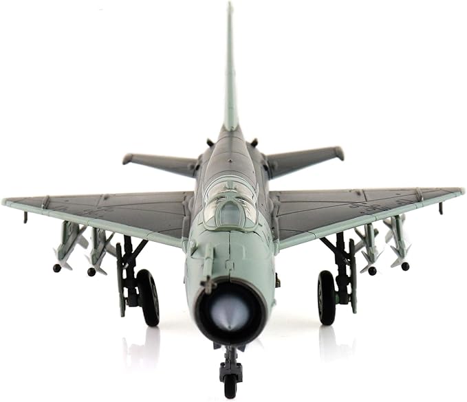 Hobby Master | 1:72 Scale Diecast Military Aircraft Replica | MIG-21MF Polish Air Force 9111, 3 ELT, Poznan-Kresiny, Poland, 2002 | Model HA0115