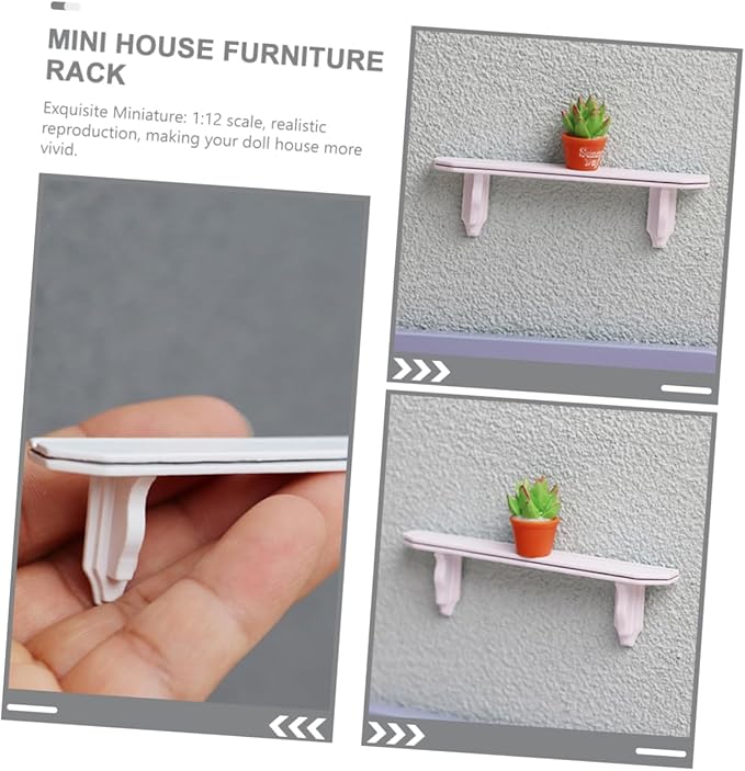 Garneck 2Pcs Dollhouse Realistic Miniature Display for Enhancing Mini House Decor for Dollhouse Accessories