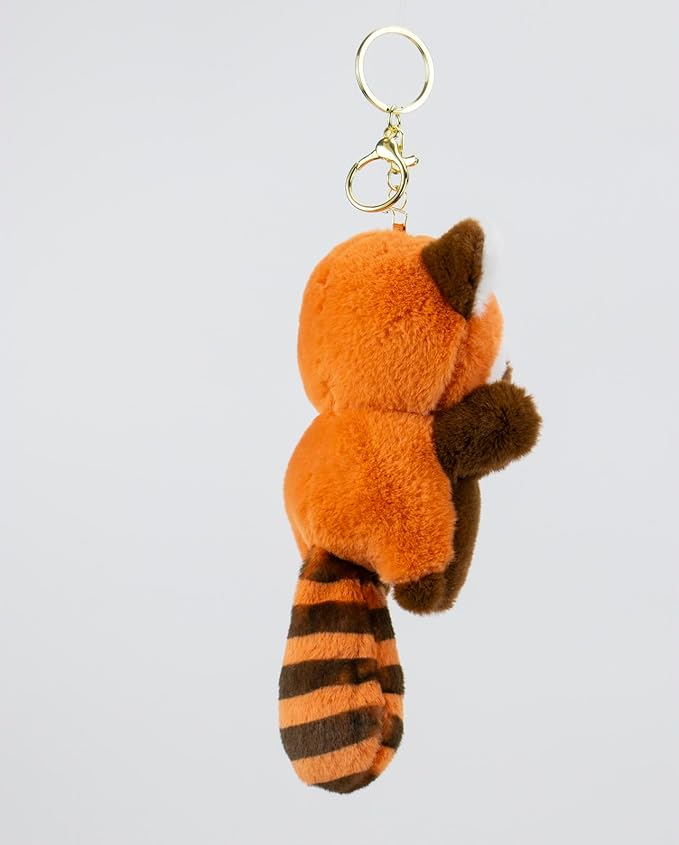 WEIGANGFANG Cute Red Panda Keychains Kawaii Accessories Decorative Pendants for Backpacks Valentine's Day Gifts for Women (Ailurus Fulgens)