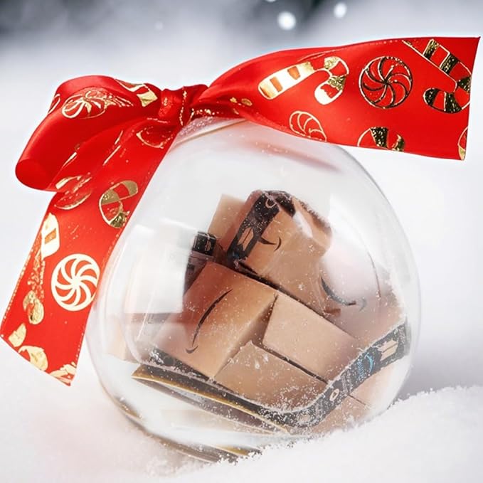Funny Mini Packages Ornament Christmas Express Box Ornament Christmas Balls Hanging Ornaments Halloween Xmas Tree Decorations for Xmas Home Office Halloween Party Supplies (mini Packages)