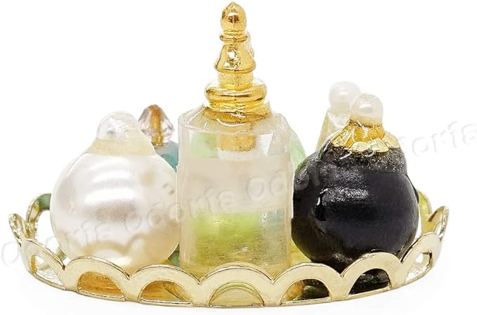 Odoria 1/12 Miniature Perfume Tray Dollhouse Decoration Accessories