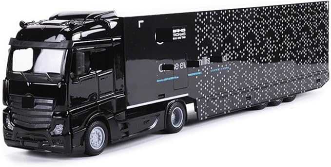 2025 New 1/43 W15#63 Racing Hauler - Russell Formula One Alloy DieCast Model, AM-G Petronas, Adult Collection Vehicle