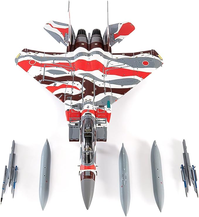 Motor city classics JC Wings | 1:72 Scale Model Military Aircrafts | F-15DJ Eagle, JASDF, Tactical Fighter Training Group, 2018 | Model JCW-72-F15-024