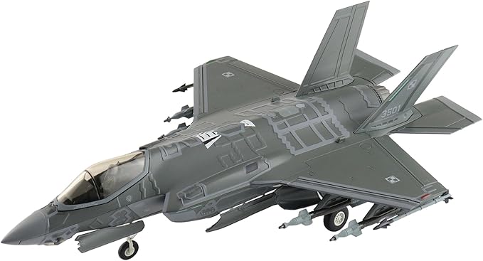 Hobby Master | 1:72 Scale Diecast Military Aircraft Replica | F-35A Husarz 3501, Polish Air Force, 2024 (w/Painted RAM Panels) | Model HA4444