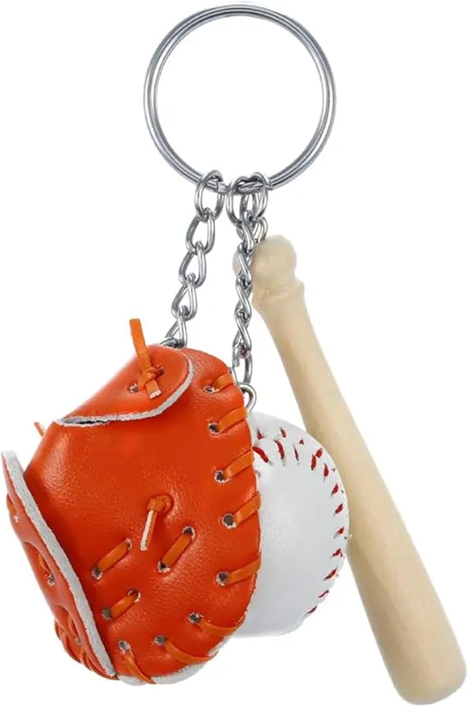 COSTOYFUN Mini Cute Soccer Keychain Bowling Tennis Baseball Keychain for Men Women Boys Girls Gift