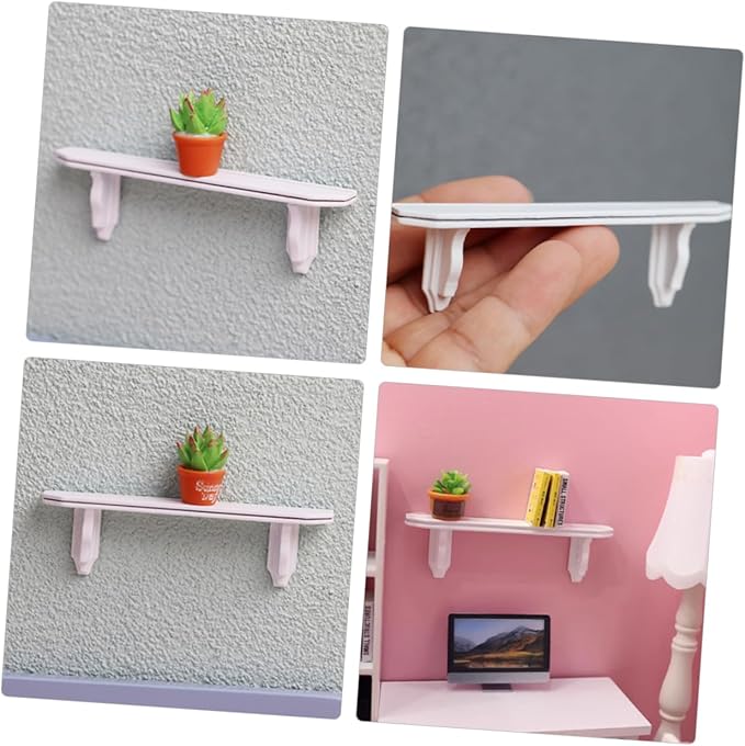 Garneck 2Pcs Dollhouse Realistic Miniature Display for Enhancing Mini House Decor for Dollhouse Accessories