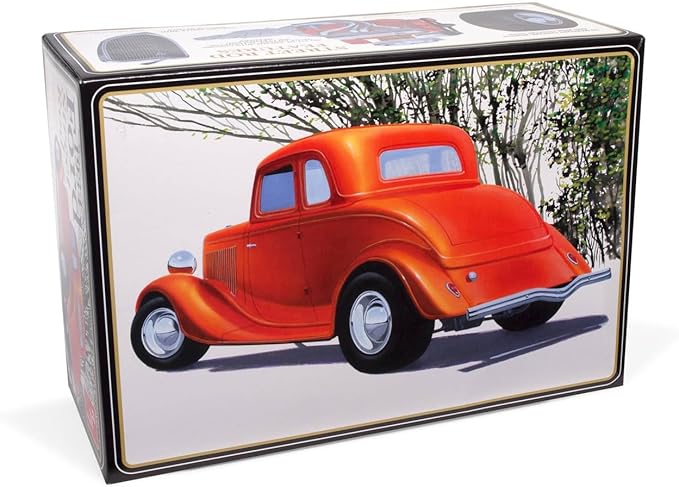 AMT 1934 Ford 5-Window Coupe Street Rod 1:25 Scale Model Kit