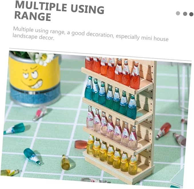 BESPORTBLE Dollhouse Decor Unpainted Creative House Adornment for Micro Landscape Accessories