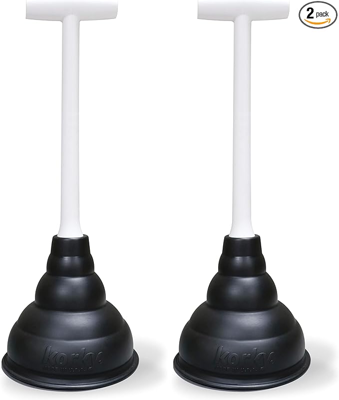 Korky 94-4A Beehive Mini Sink and Drain Plunger (Pack of 2)