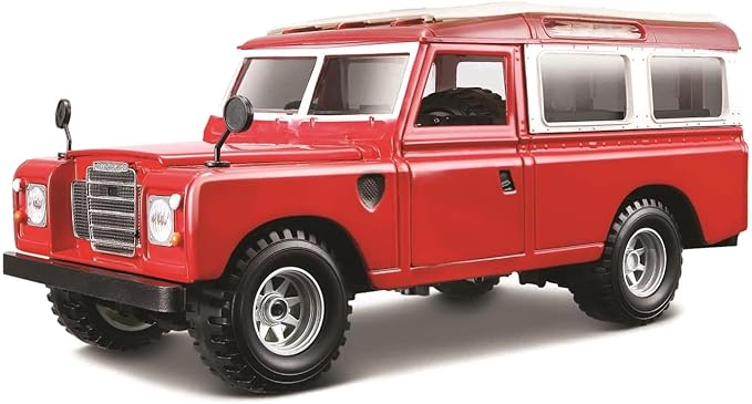 Bburago 2011 Bijoux 1:25 Scale Blue Land Rover