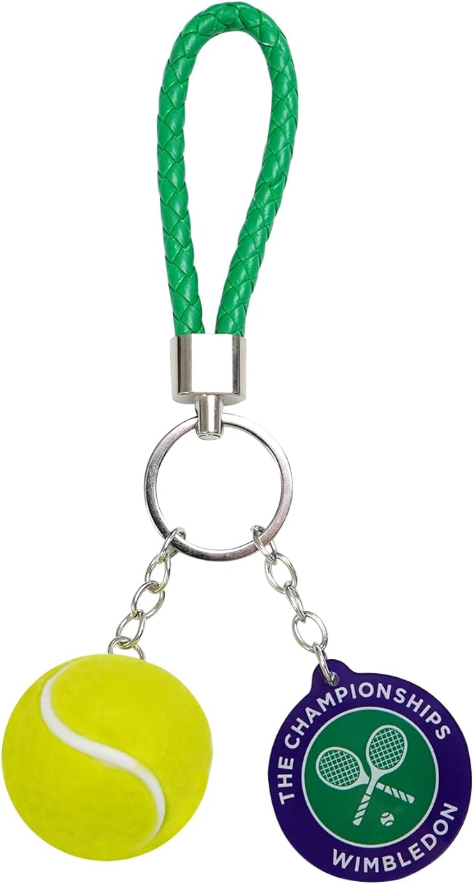 WILMIN Mini Tennis ball Keychain, Grand Slam Style