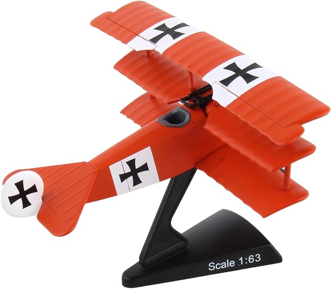 Daron Worldwide Trading Fokker DR.I 1:63 Red Baron Vehicle