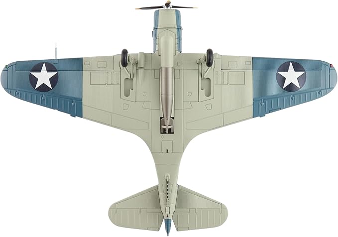 Hobby Master | 1:72 Scale Diecast Military Aircraft Replica | TBD-1 Devastator Battle of Midway Black 1, Lt Cdr EE Lindsey, VT-6, USS Enterprise, 4th June 1942 | Model SM8012
