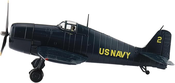 Hobby Master | 1:72 Scale Diecast Military Aircraft Replica | F6F-5 "Blue Angels No.2 Airplane, US Navy, 1946 | Model HA1120