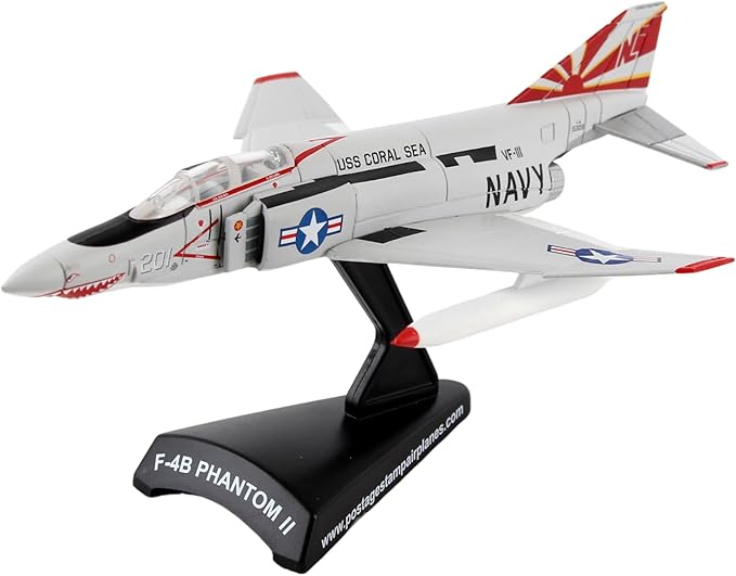 Daron Worldwide Trading Postage Stamp F-4B Phantom II Sundowners Vehicle (1/155 Scale)