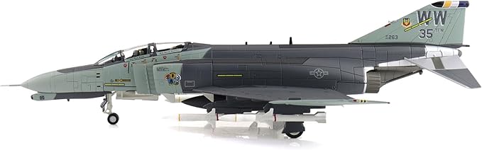 Hobby Master | 1:72 Scale Diecast Military Aircraft Replica | F-4G Wild Weasels 69-7253, 561 TFS/35 TFW, George AFB, 1991 | Model HA19075