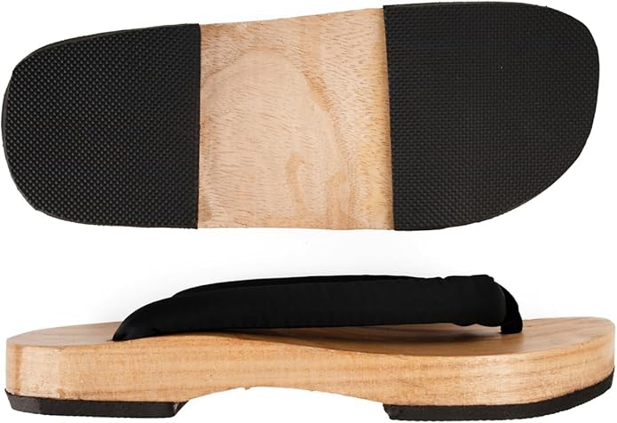 Cutey May Japanese Wooden Clogs Geta Slippers