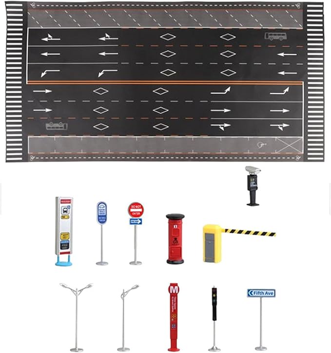 1:64 Vehicle Scene Layout for Miniature Car Models, Style B