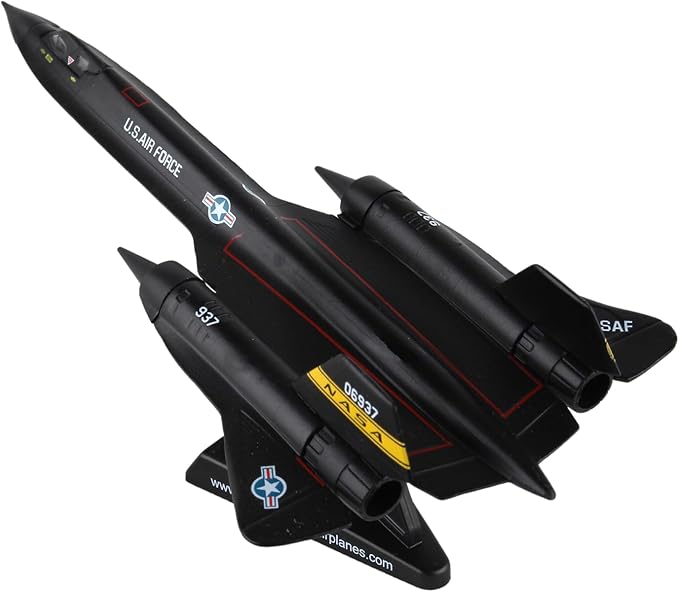 Daron Postage Stamp NASA YF-12 (SR-71 Blackbird) (1:200) PS5389-1