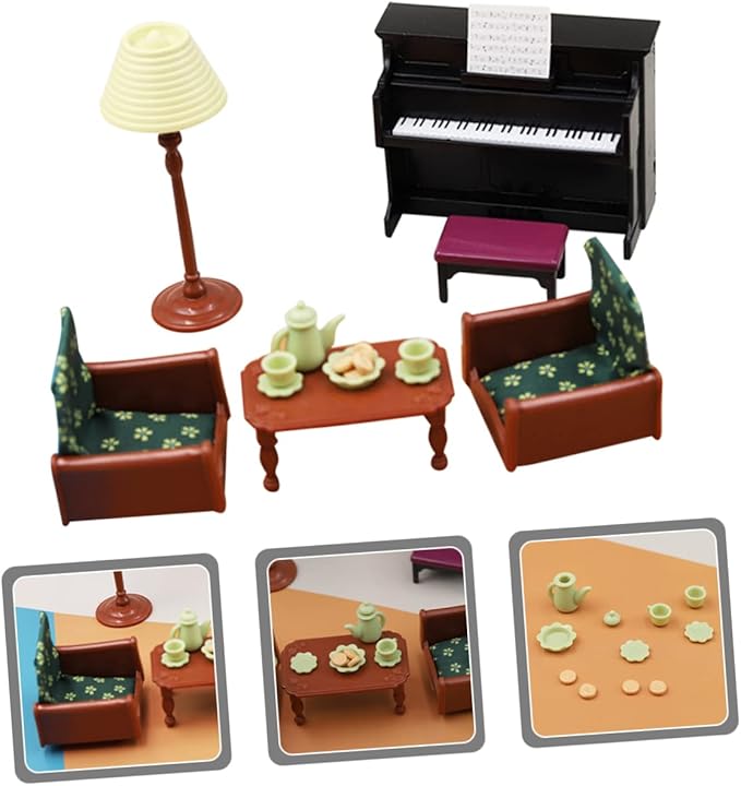 SUPVOX 1set Miniature Dollhouse Furniture Realistic of Wear-Resistant Decor for Mini Houses Accessory for Dollhouse Landscaping and Scene Layout