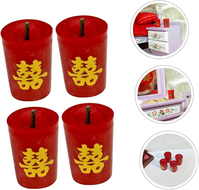 BESPORTBLE 2 Pairs Scale Mini House Ornament Lightweight Bedroom Decoration for Dollhouse