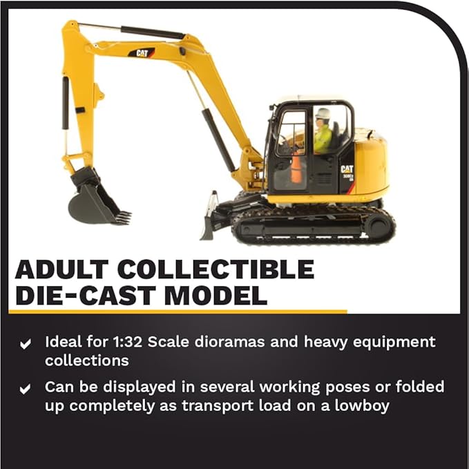 Caterpillar 308E2 CR SB Mini Hydraulic Excavator High Line Series Vehicle