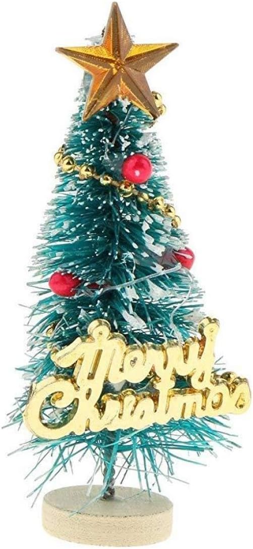 1:12 Scale Miniature Christmas Tree for Dollhouse, Small Holiday Scene Model for Party & Decoration