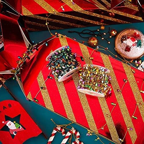 Tuanse 32.8 ft Dollhouse Fake String Lights Decorations Miniature Light String Crafts for Dollhouse Furniture Accessories Wedding Party Decor(Classic)