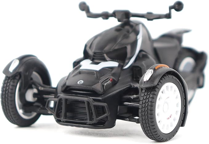 Diecast Masters BRP Bombardier Models 1:32 Scale Diecast Replica Can-Am Ryker Rally, Ghost Black | Item 60013