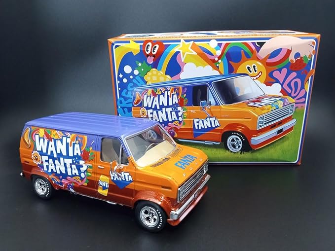 AMT 1977 Ford Custom Van Fanta