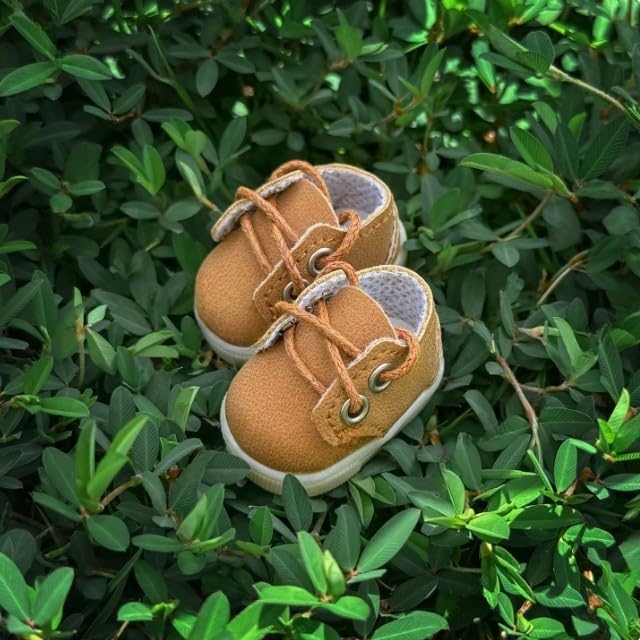 Compatible with Labubu Doll Shoes for 17cm Doll,Shoes Used for Labubu Accessories(DB-Brown)