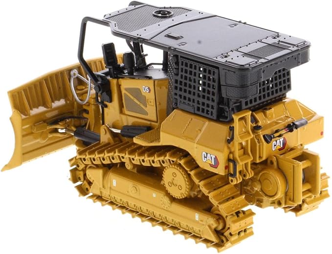 1:50 Cat D5 XR Fire Suppression Dozer - High Line Series by Diecast Masters - 85955
