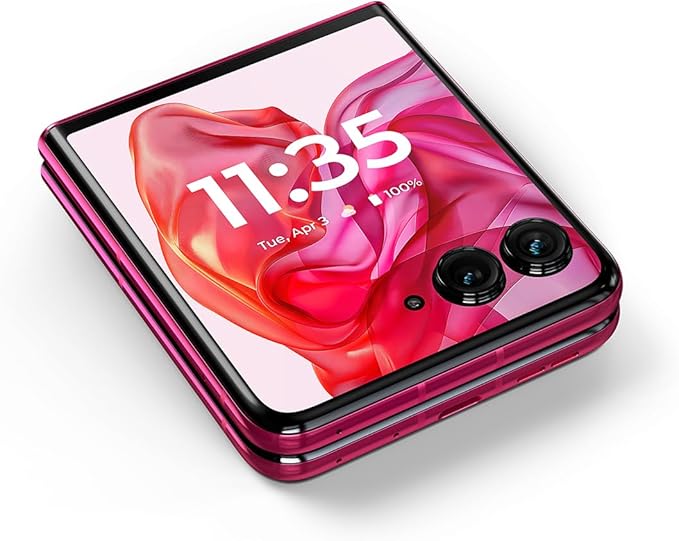 Motorola razr+ | 2024 | Unlocked | Made for US 12/256 | 50MP Camera | Hot Pink