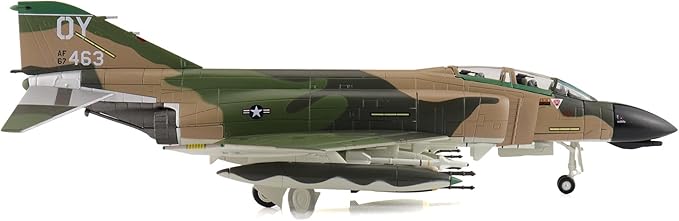 Hobby Master | 1:72 Scale Diecast Military Aircraft Replica | F-4D Phantom II MIG Killer 66-7463, 665th TFS, 432nd TRW, Thailand, Oct 1972 | Model HA19073